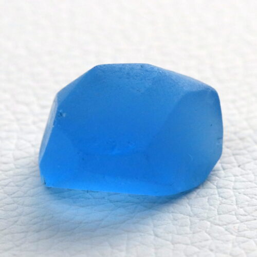 Alternative view of Swiss Blue Topaz · Facet Rough · 43.6 ct · Irradiated · Natural Topaz
