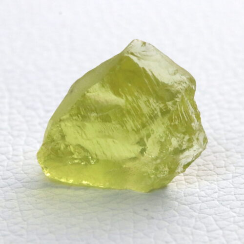 Alternative view of Lemon Quartz · Facet Rough · 25.1 ct · Color Enhanced · Lime Green