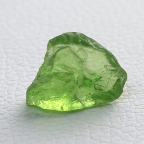 Apple Green Peridot · Facet Rough · 16.1 ct · Untreated