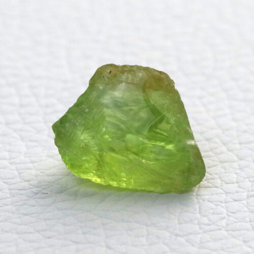 Apple Green Peridot · Facet Rough · 9.7 ct · Untreated