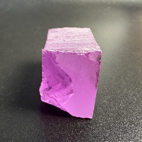 Alternative view of Cubic Circonia · Facet Rough ·  238.3 ct · Synthetic · Lavender